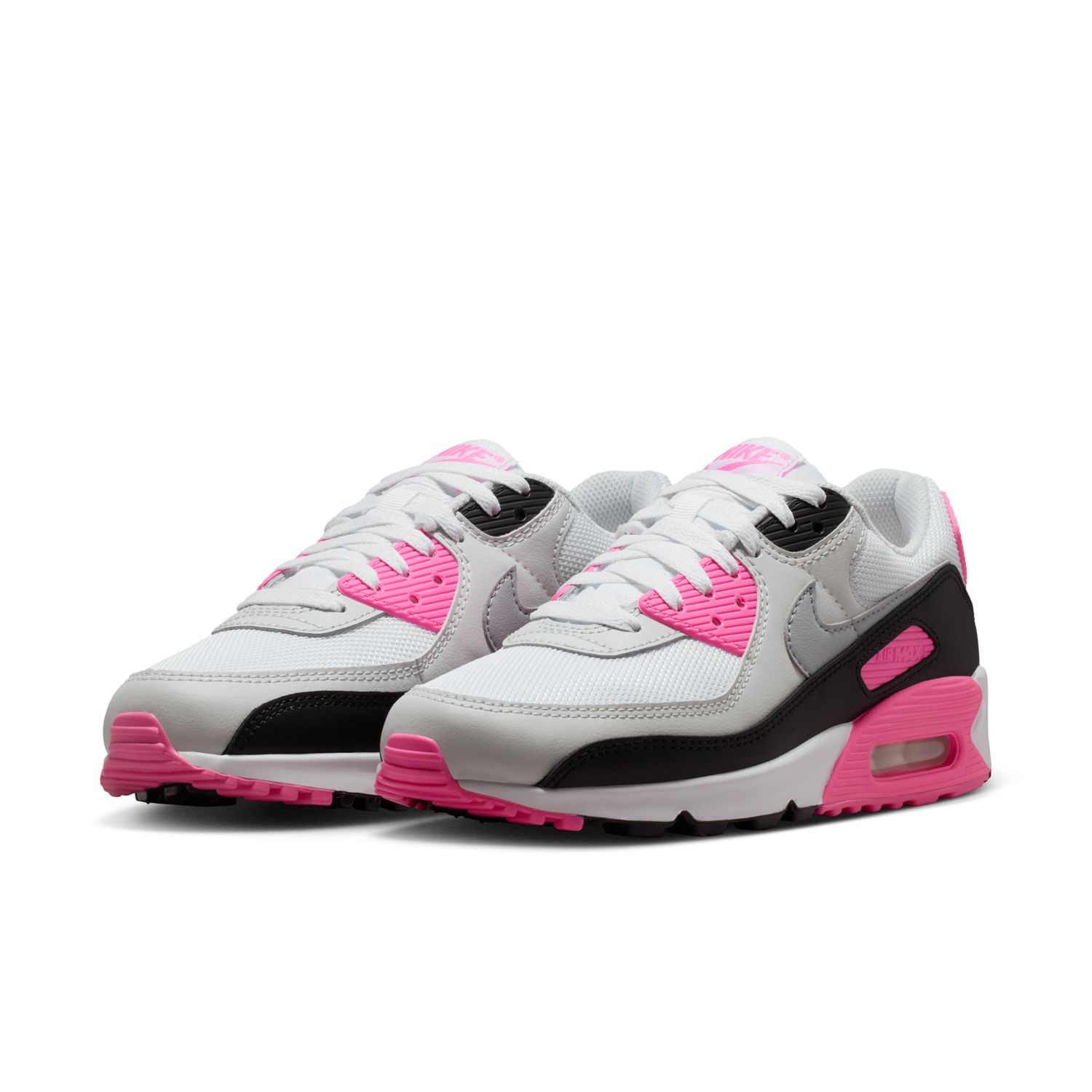 Sapatilhas Casual de Mulher WMNS Air Max 90 Branco-3