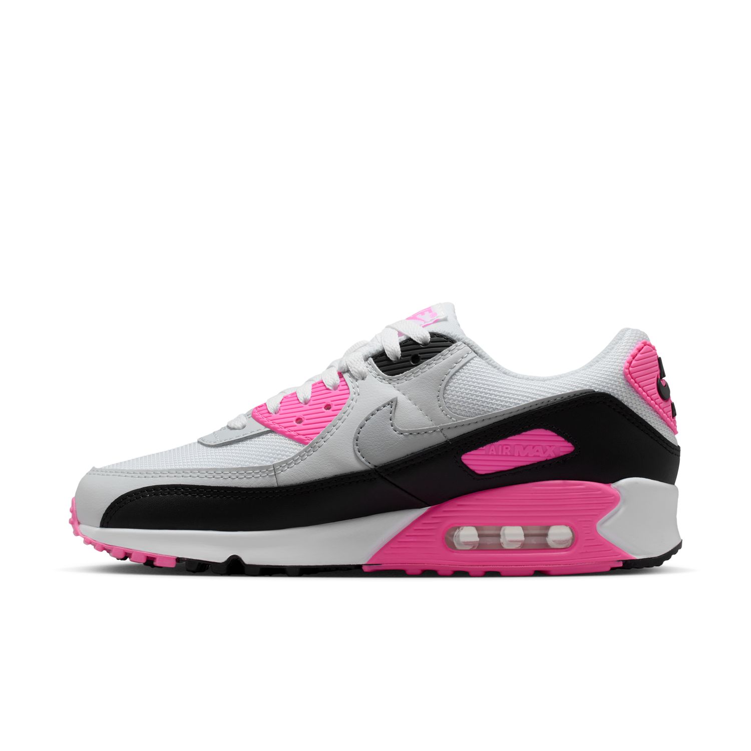 Sapatilhas Casual de Mulher WMNS Air Max 90 Branco-6