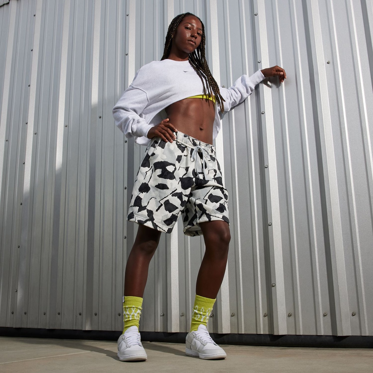 Sapatilhas Casual de Mulher W Dunk Low Branco-7