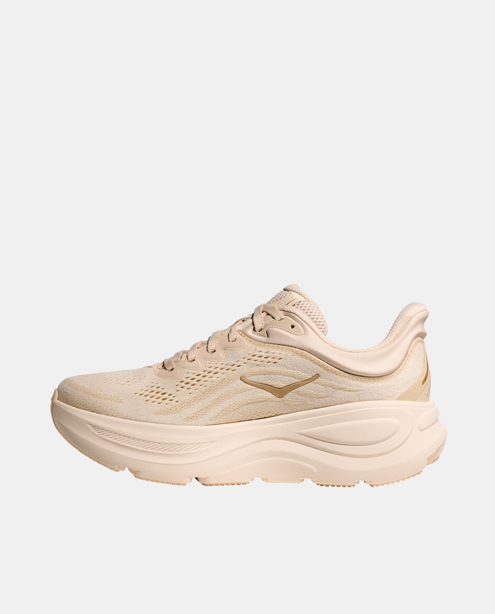 Hoka w bondi 9 para Mujer - Crema Crema-4