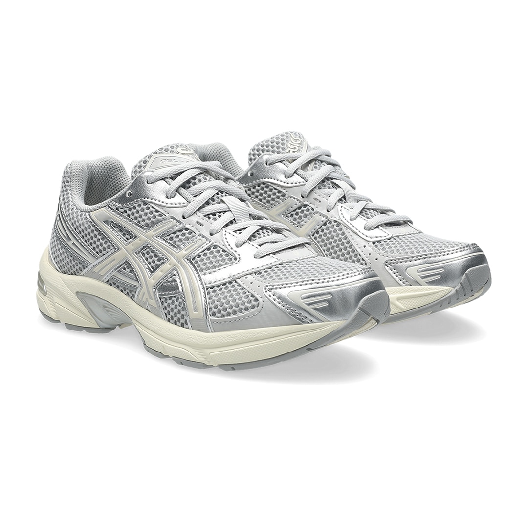 Sapatilhas Casual de Mulher Gel-1130 Cinzento / Bege-2