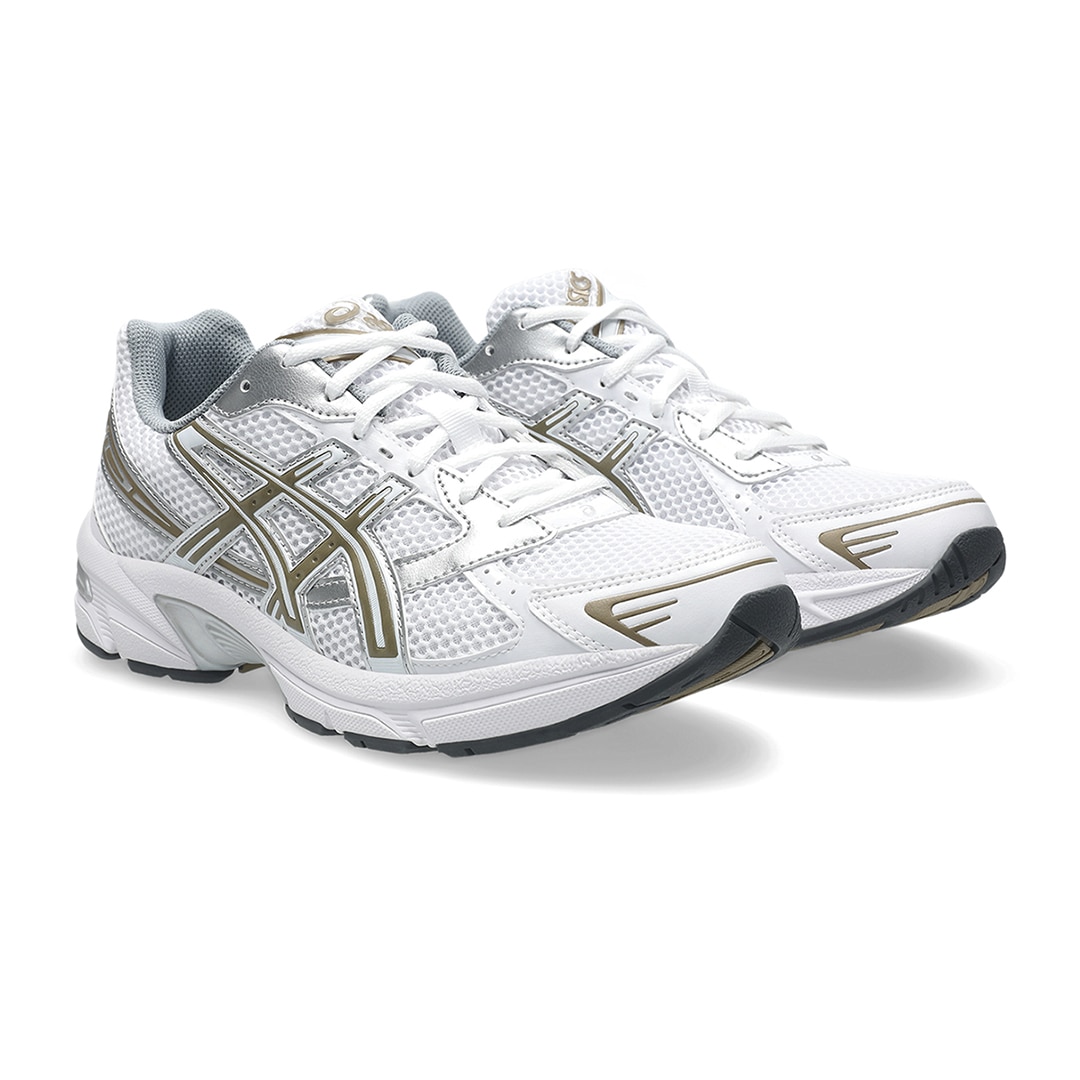 Sapatilhas Casual Unissexo Gel-1130 Branco/Bege-2