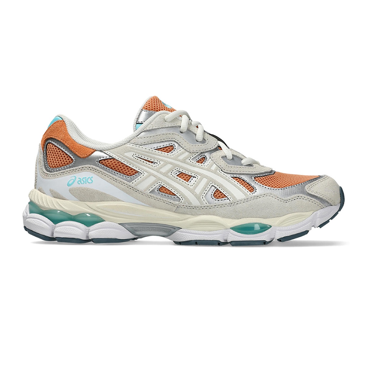 Sapatilhas Casual Unissexo Gel-Nyc Laranja / Branco-1
