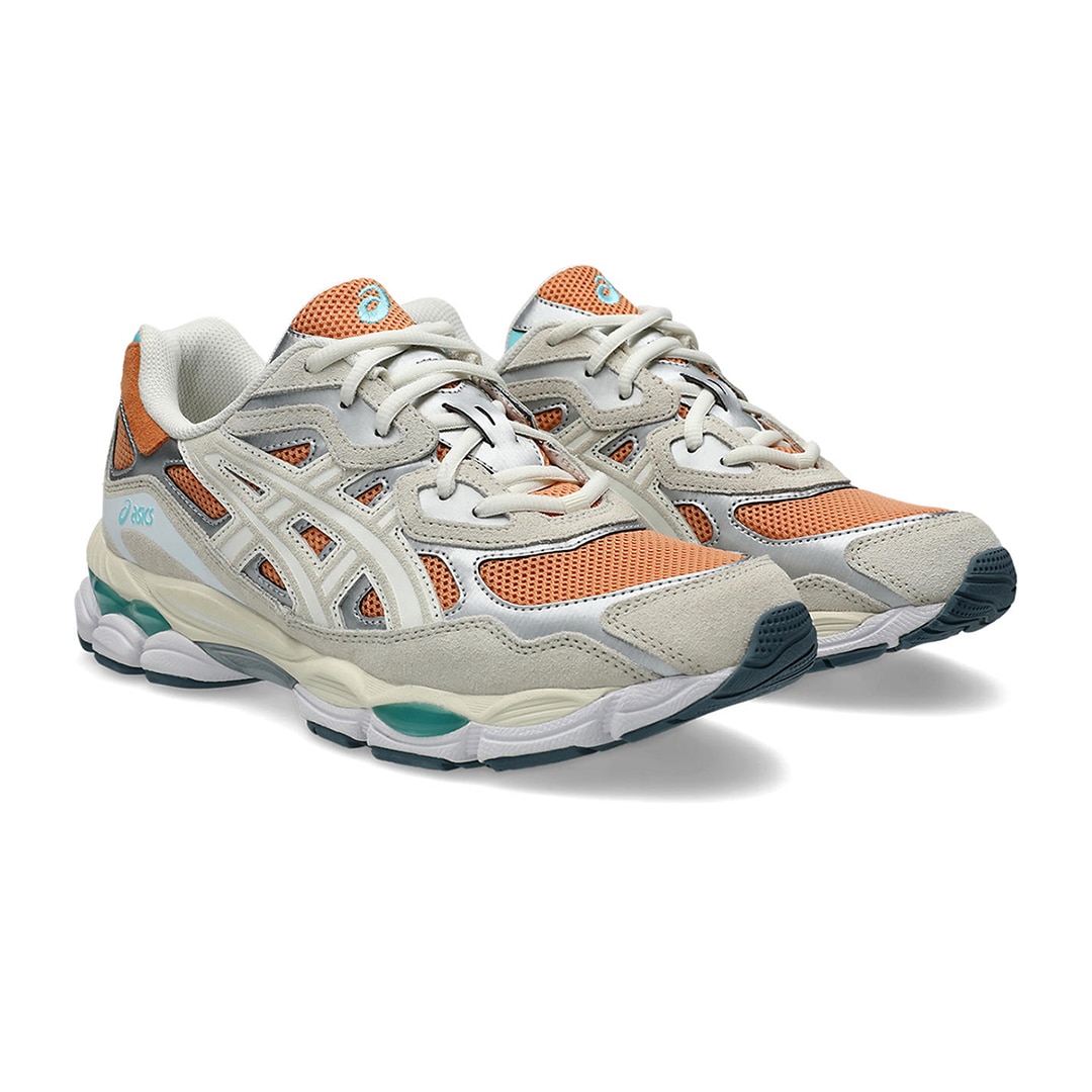 Sapatilhas Casual Unissexo Gel-Nyc Laranja / Branco-2