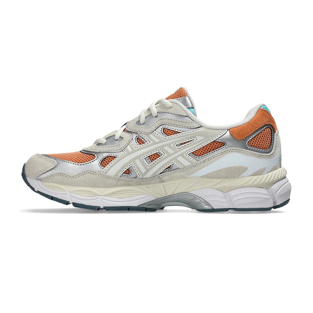 Sapatilhas Casual Unissexo Gel-Nyc Laranja / Branco-4