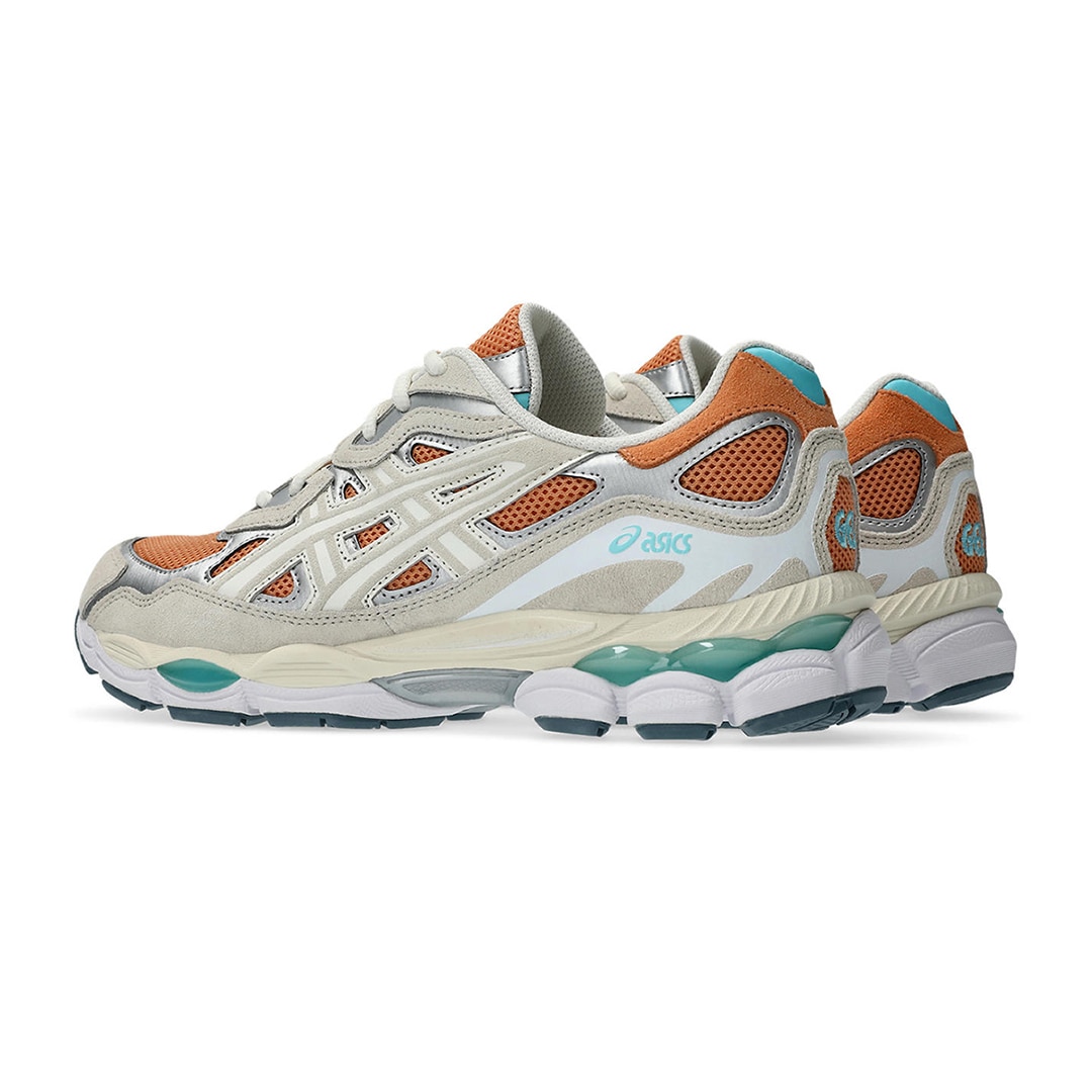 Sapatilhas Casual Unissexo Gel-Nyc Laranja / Branco-5