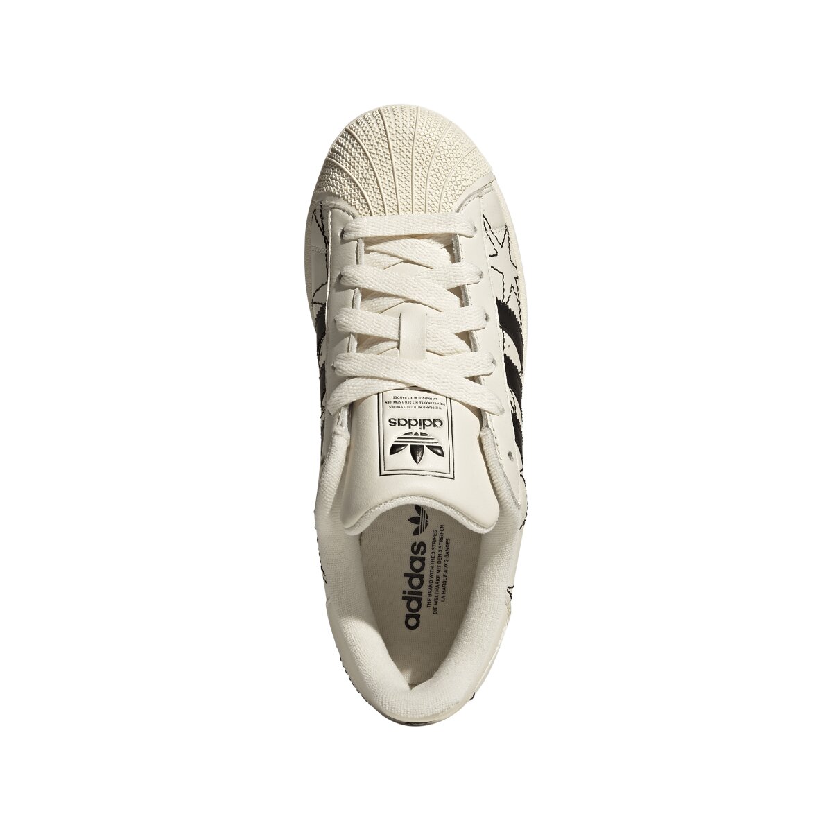 Sapatilhas de Mulher Superstar Branco-3