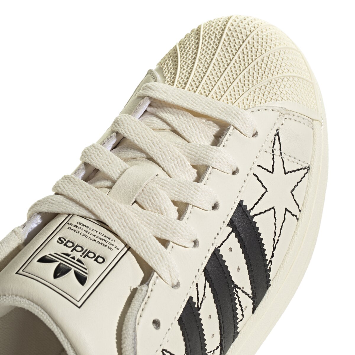 Sapatilhas de Mulher Superstar Branco-8