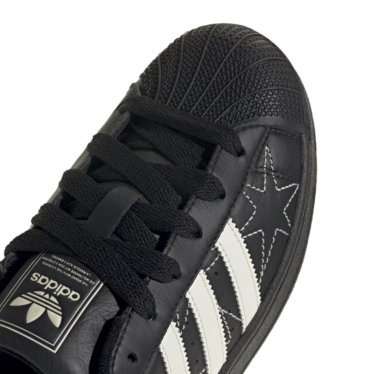 Sapatilhas de Mulher Superstar Preto-8