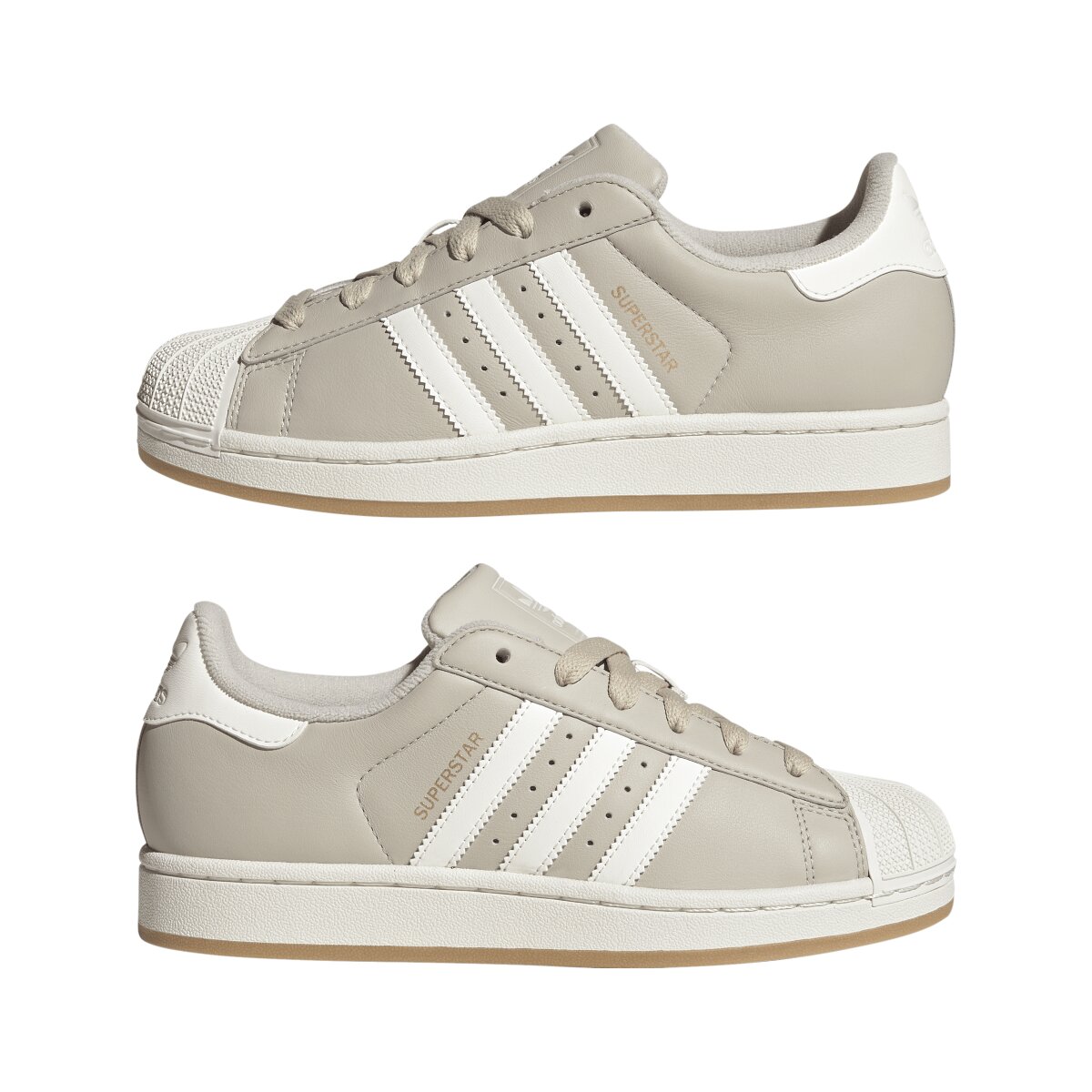 Sapatilhas de Mulher Superstar Bege-10