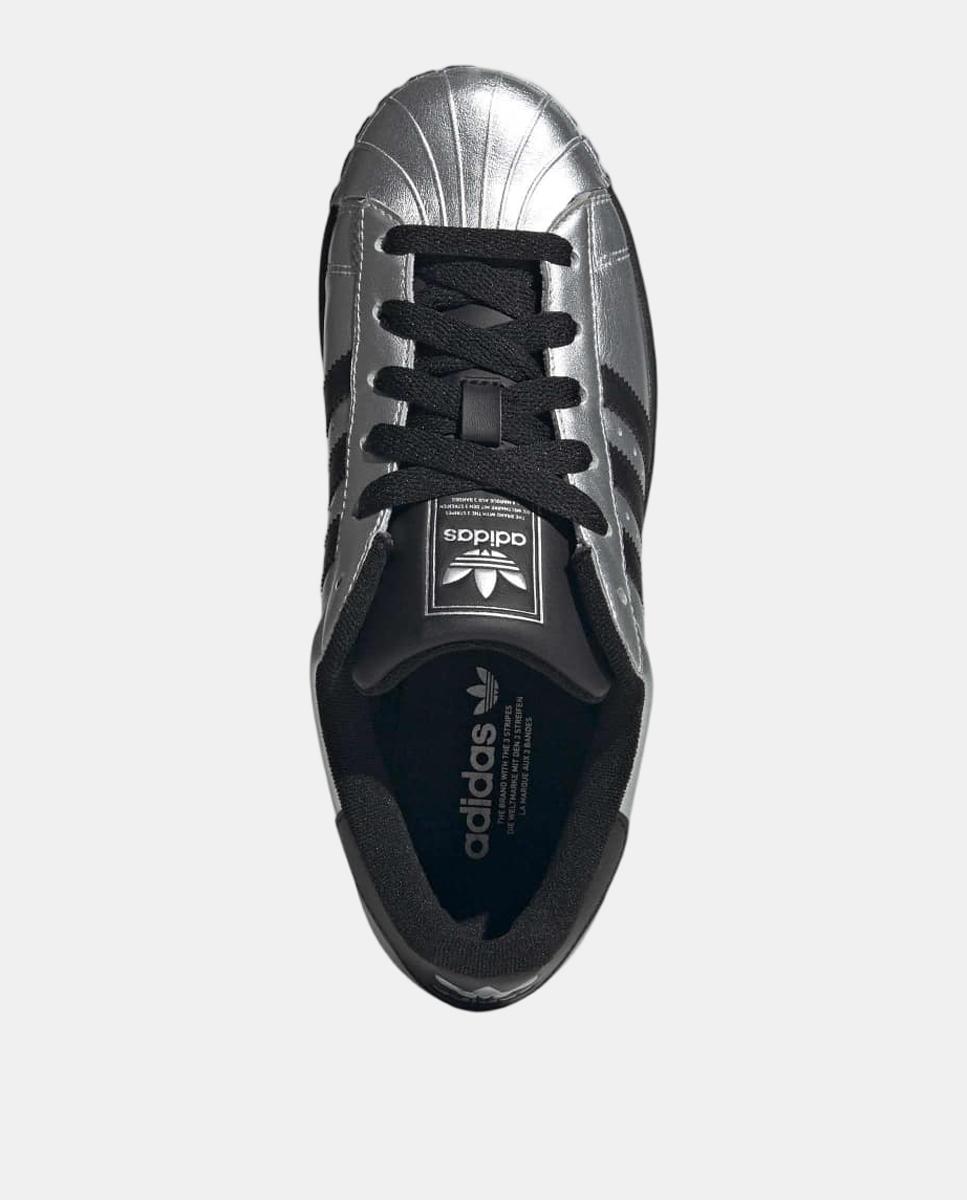 Superstar Ii W de Mulher Prata-3