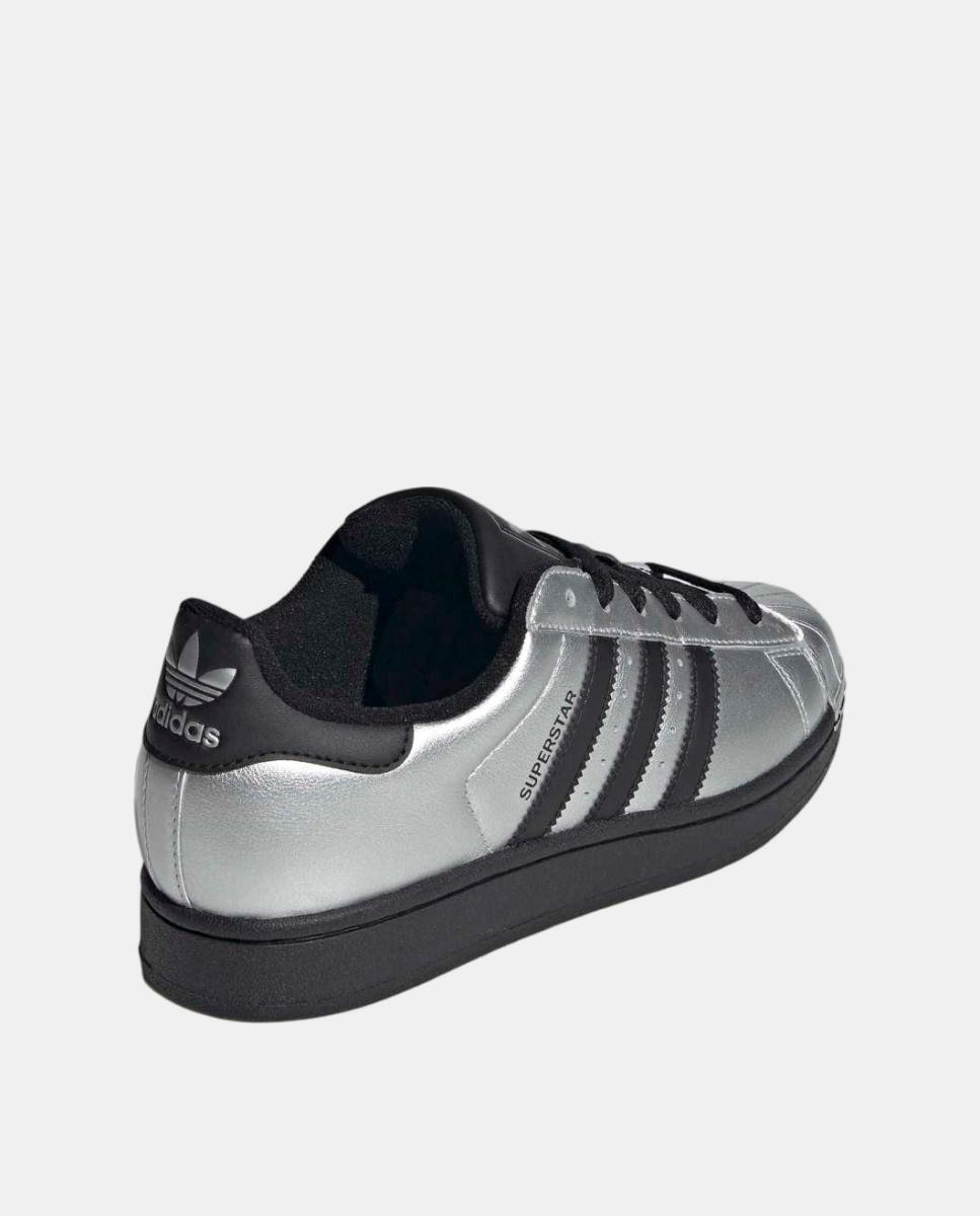 Superstar Ii W de Mulher Prata-5