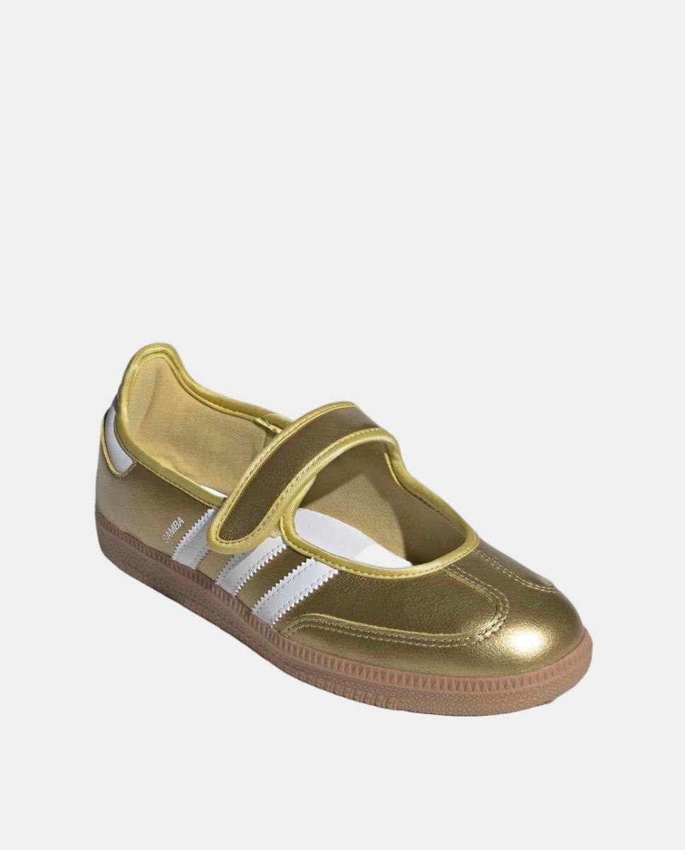 Sapatilhas Samba Jane W de Mulher Originals Ouro-2