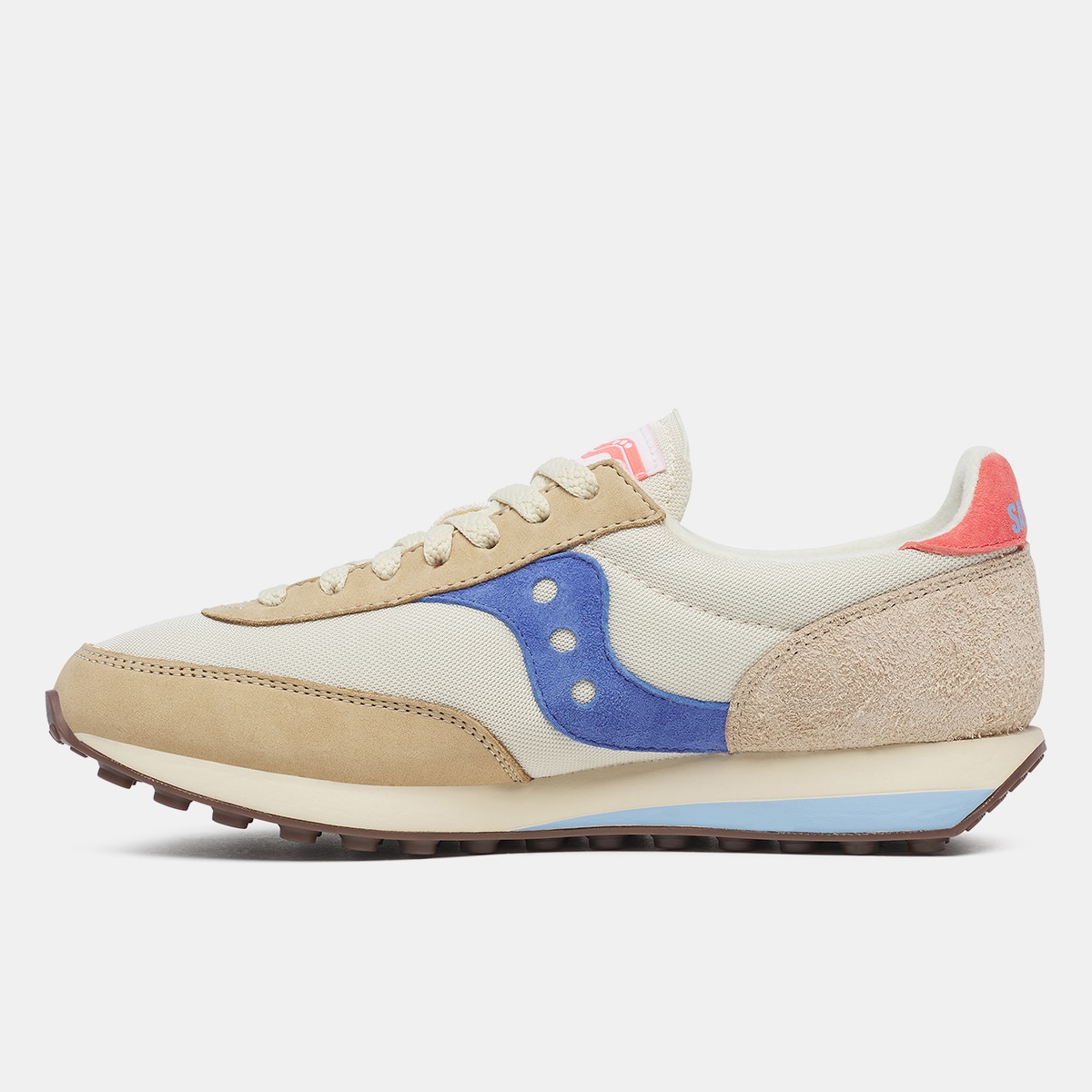 Sapatilhas Casual de Mulher Trainer 80 Bege / Azul-3