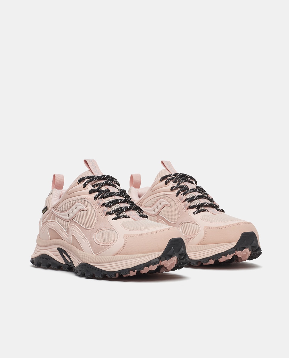 Sapatilhas Grid Aura X GTX de Homem e Mulher Rosa-2