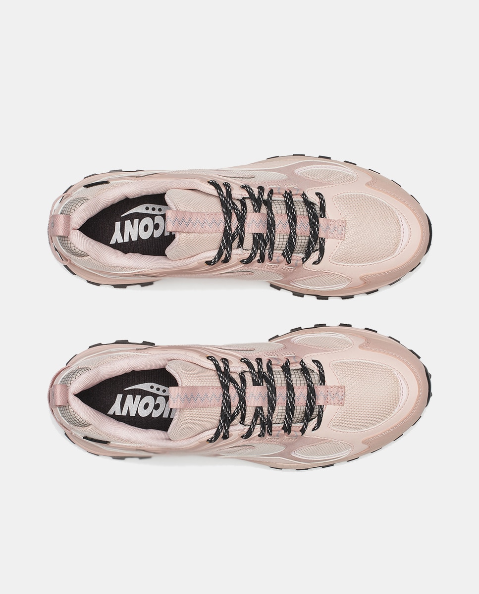 Sapatilhas Grid Aura X GTX de Homem e Mulher Rosa-5