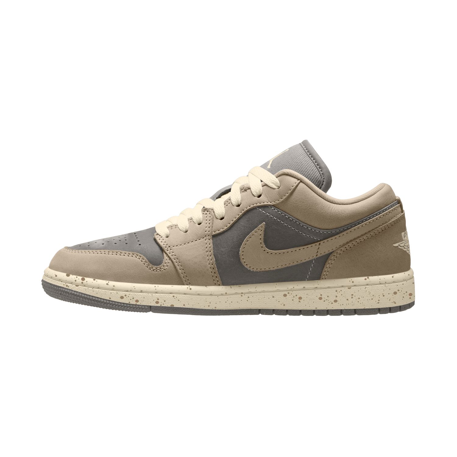 Sapatilhas Casual de Homem WMNS Air Jordan 1 Low SE Preto-2