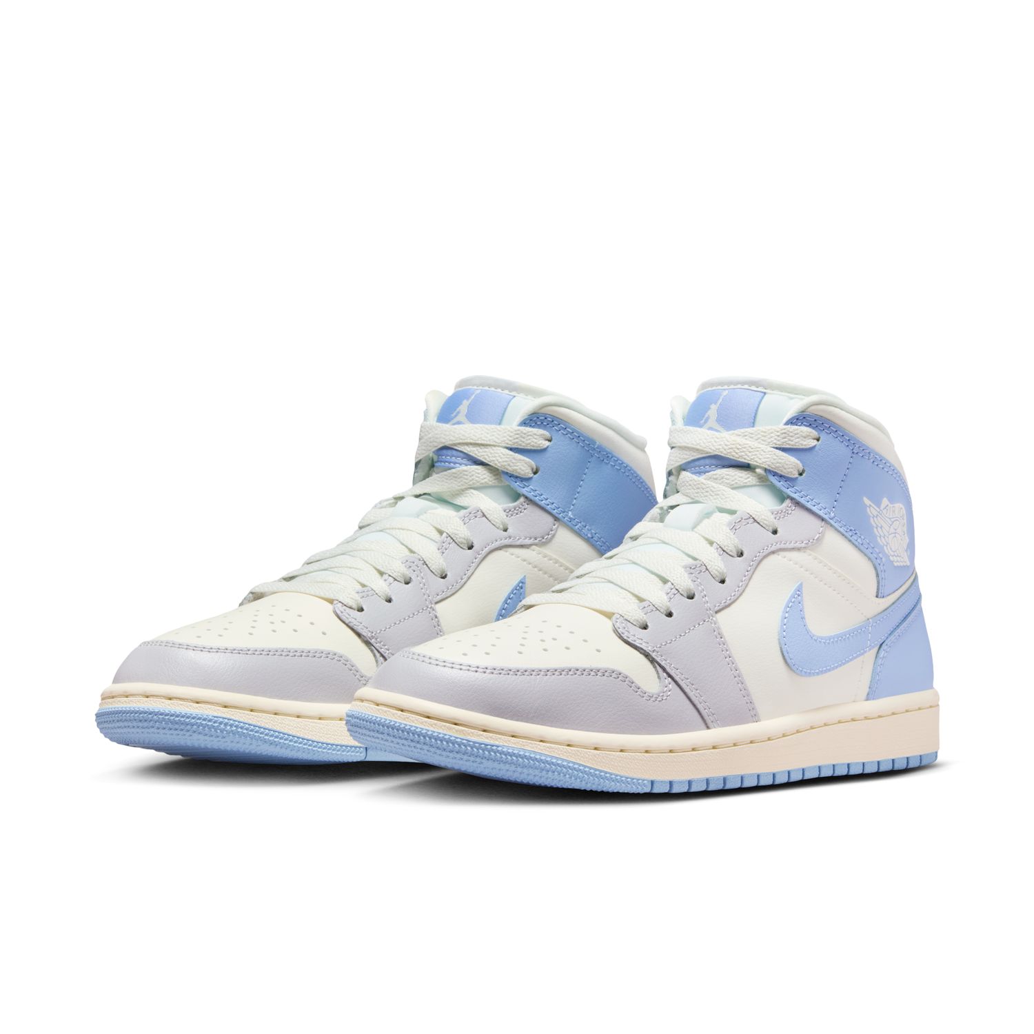 Sapatilhas Casual de Homem WMNS Air 1 MID Azul-3
