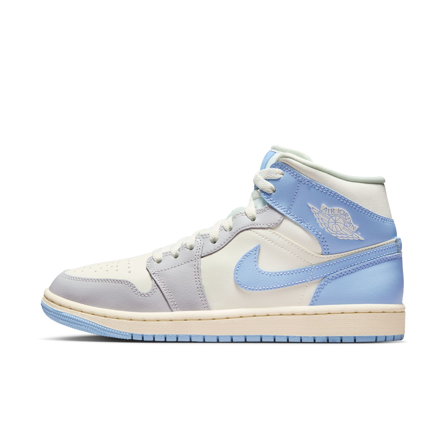Sapatilhas Casual de Homem WMNS Air 1 MID Azul-5