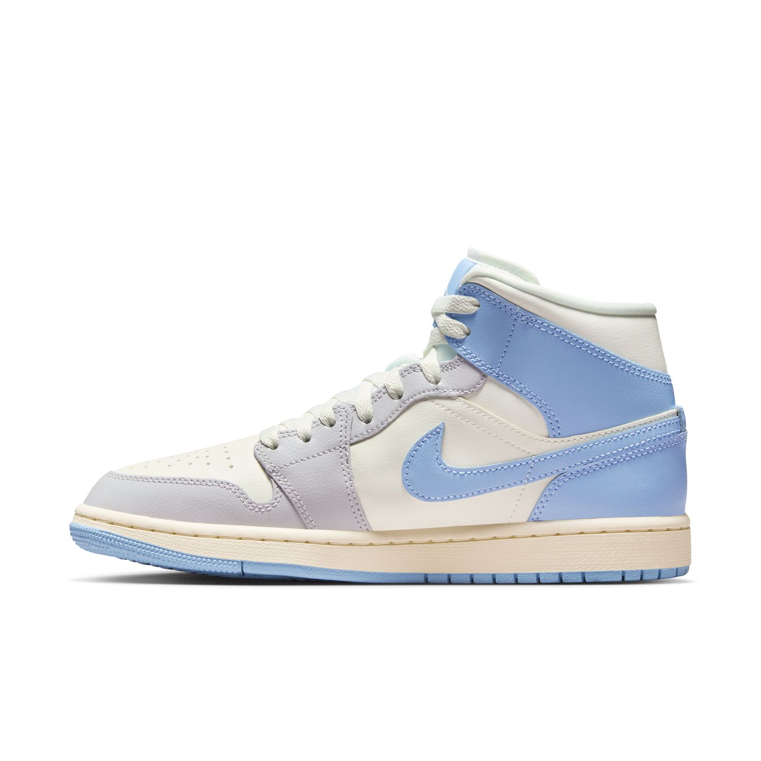 Sapatilhas Casual de Homem WMNS Air 1 MID Azul-6
