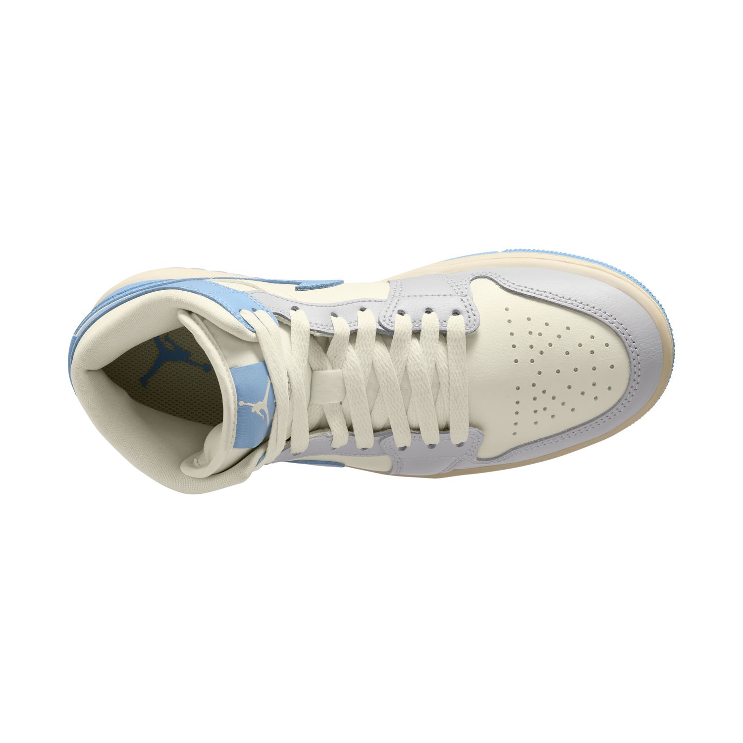 Sapatilhas Casual de Homem WMNS Air 1 MID Azul-8