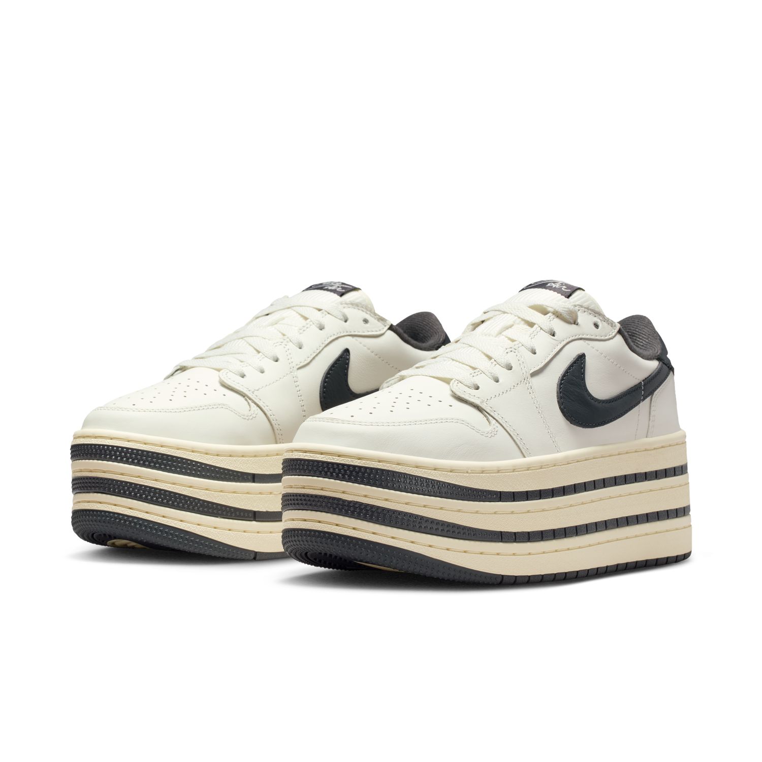 Sapatilhas Casual de Homem WMNS Air 1 Triple Stack Branco-3