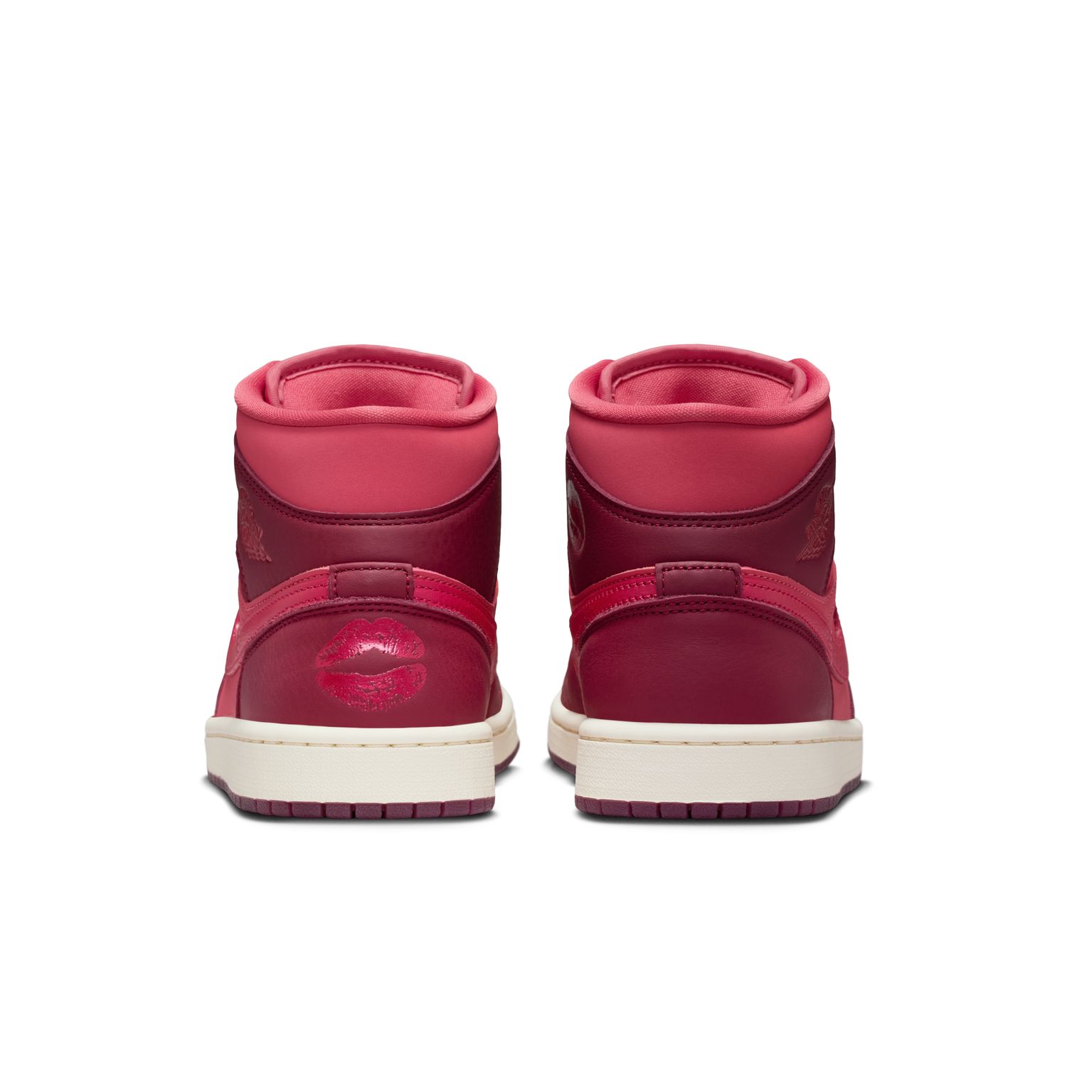 Sapatilhas Casual de Homem WMNS Air 1 MID SE Vermelho-2