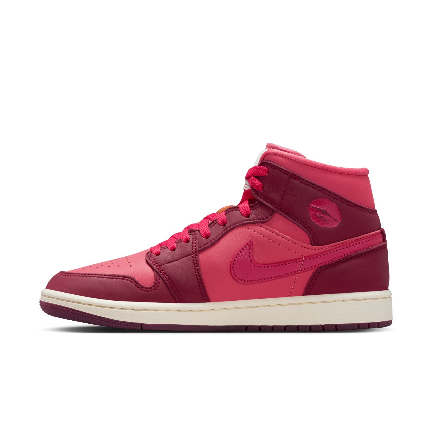 Sapatilhas Casual de Homem WMNS Air 1 MID SE Vermelho-6