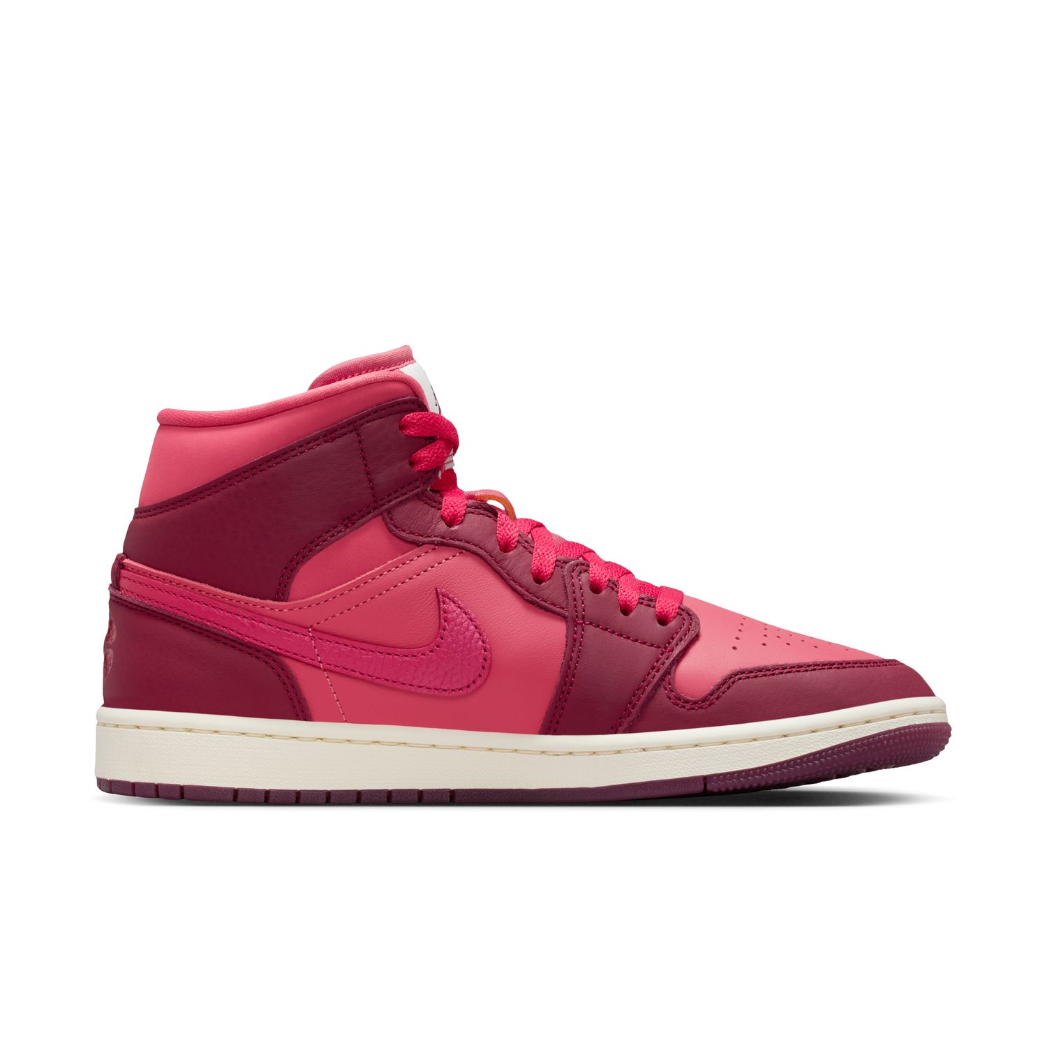 Sapatilhas Casual de Homem WMNS Air 1 MID SE Vermelho-7