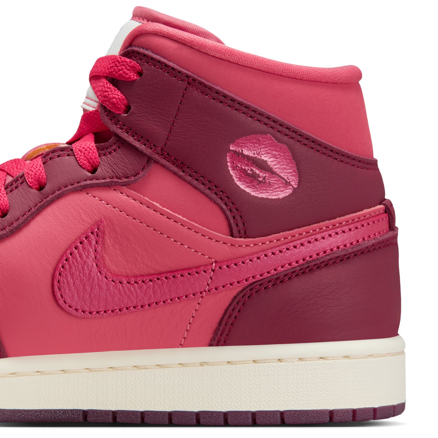 Sapatilhas Casual de Homem WMNS Air 1 MID SE Vermelho-13