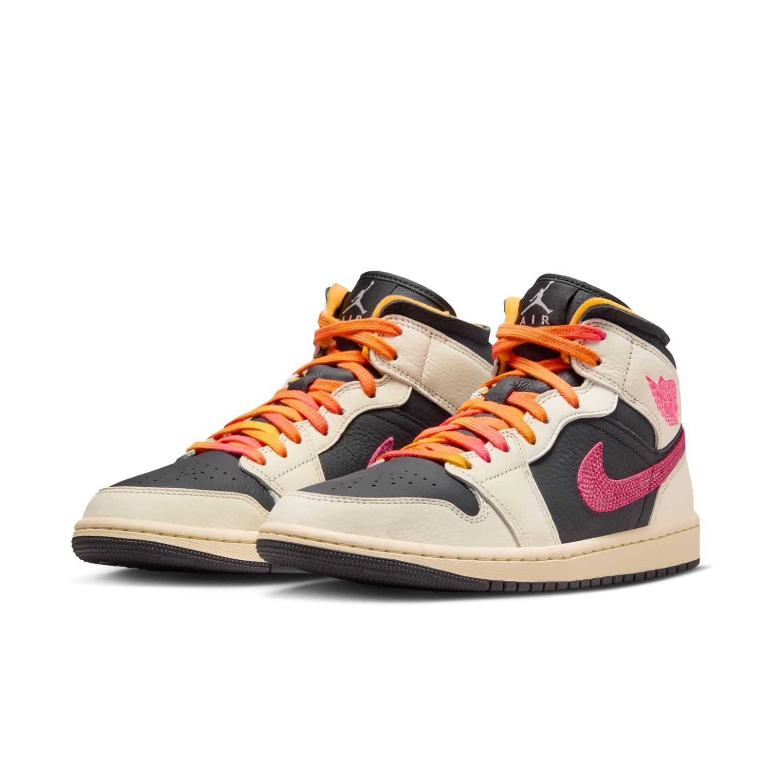 Sapatilhas Casual de Homem WMNS Air 1 MID SE EDG Branco-3