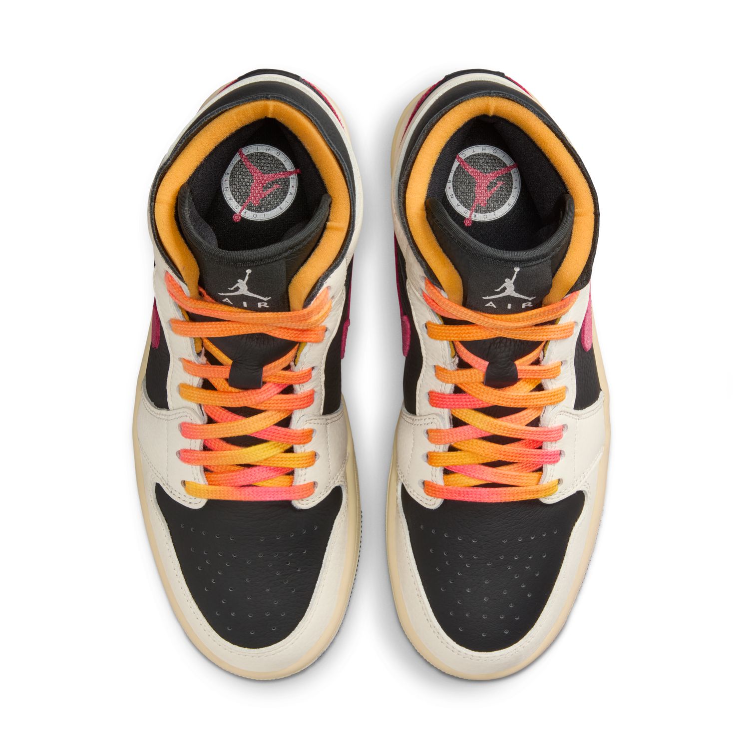 Sapatilhas Casual de Homem WMNS Air 1 MID SE EDG Branco-4