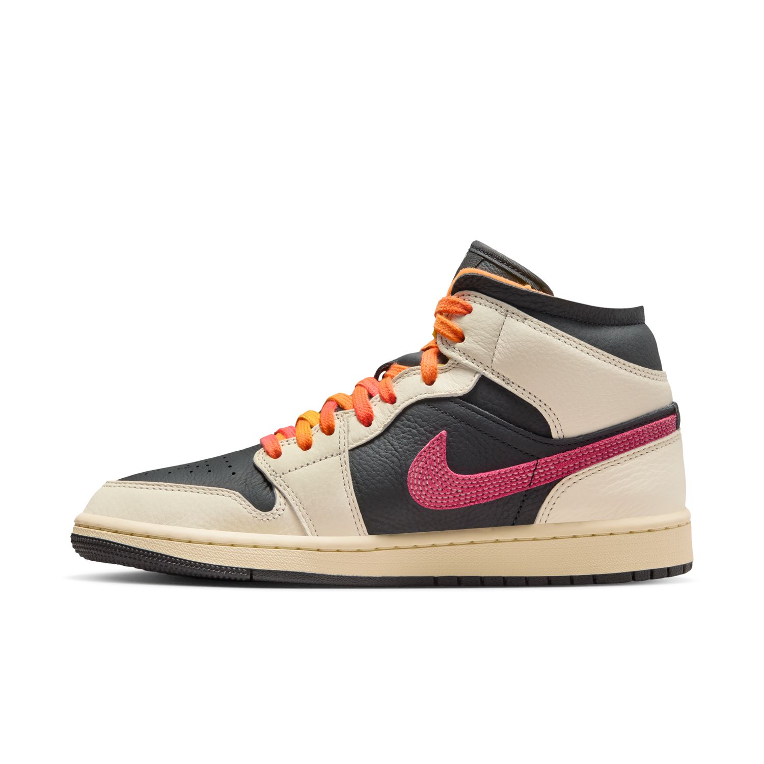 Sapatilhas Casual de Homem WMNS Air 1 MID SE EDG Branco-6