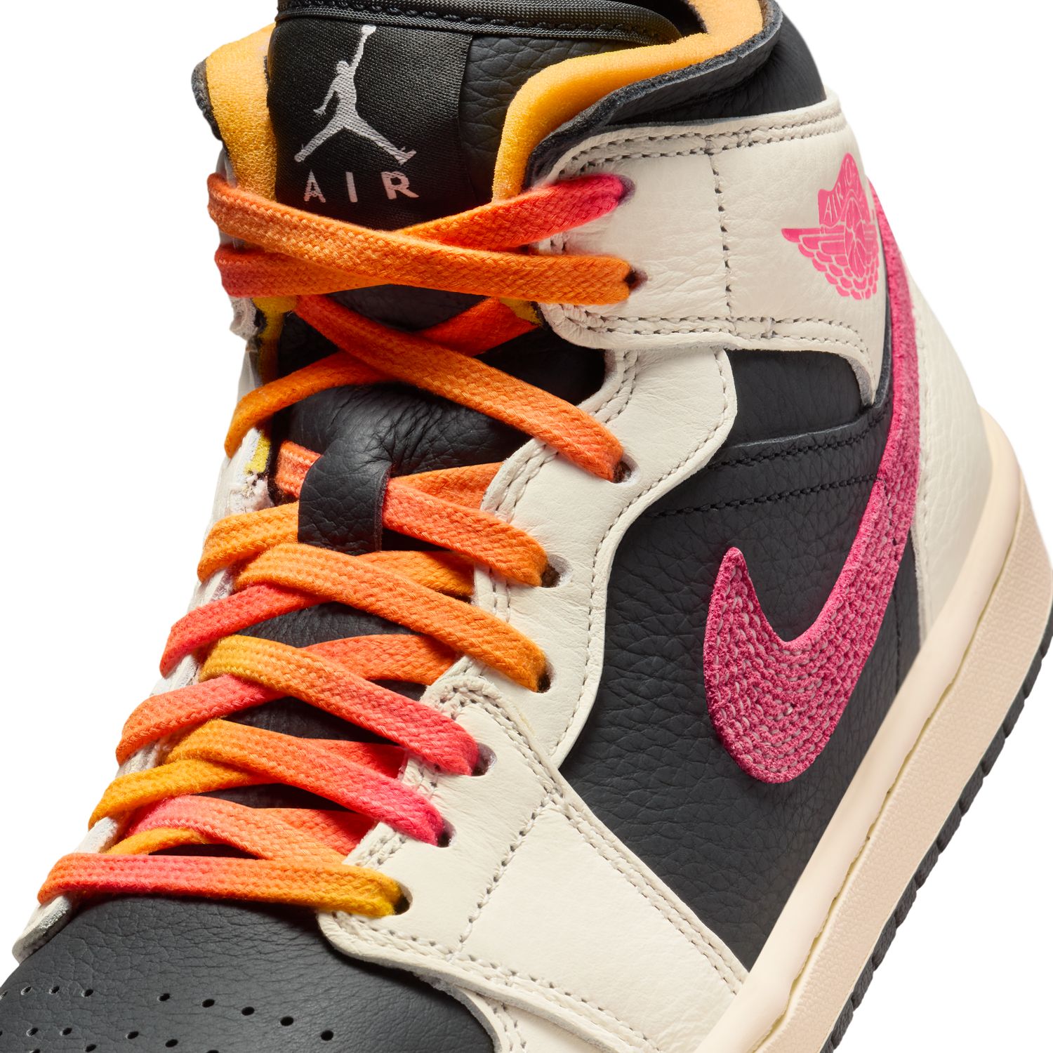 Sapatilhas Casual de Homem WMNS Air 1 MID SE EDG Branco-10