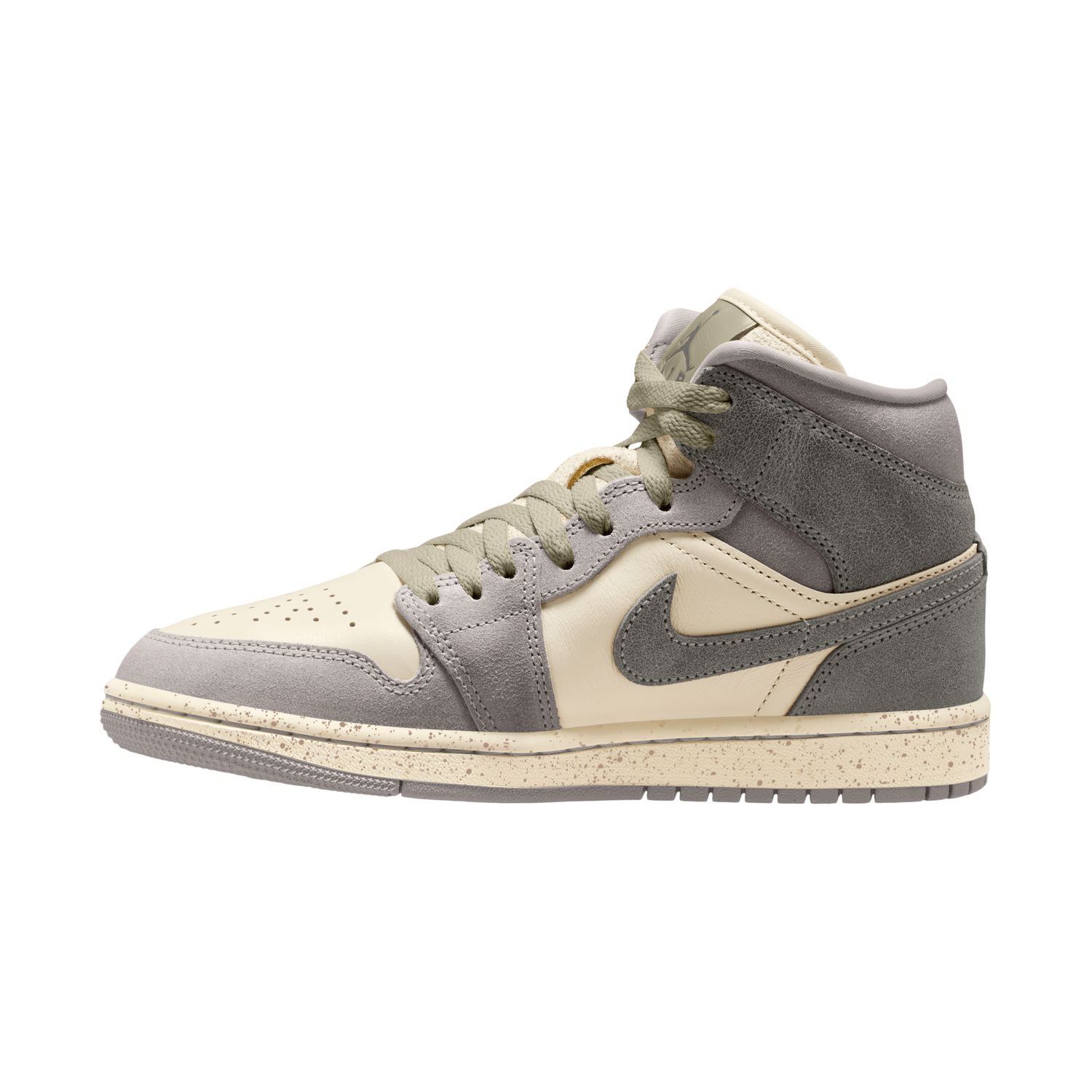 Sapatilhas Casual de Homem WMNS Air 1 MID SE Preto-2
