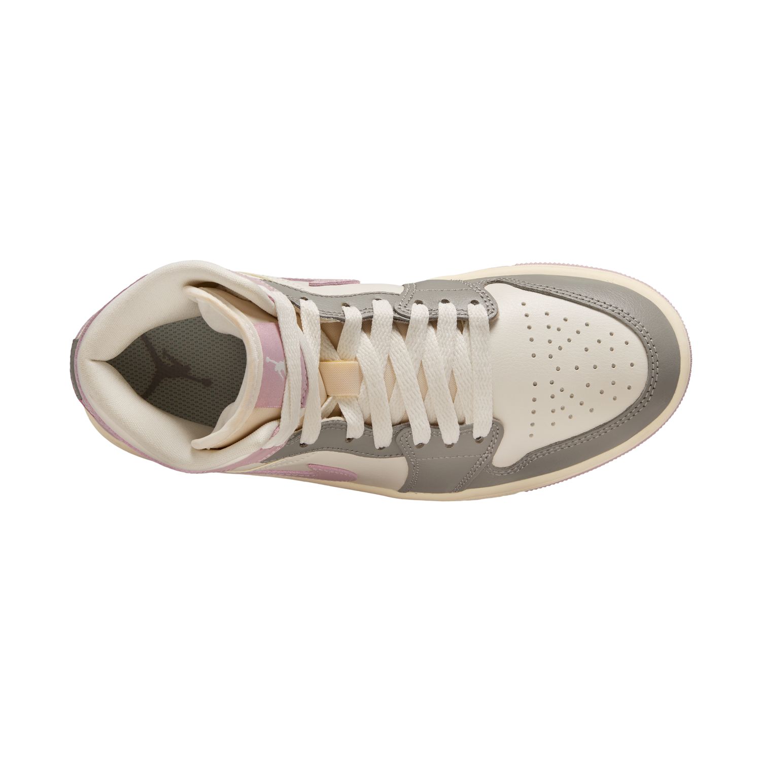 Sapatilhas Casual de Homem WMNS Air 1 MID Branco-3