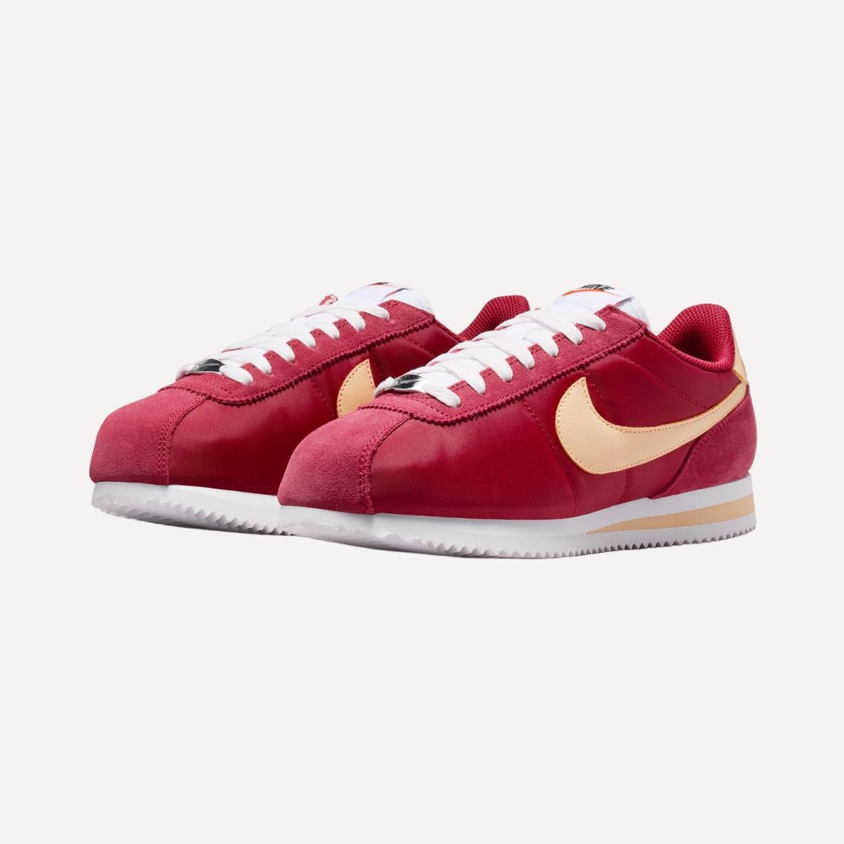 Sapatilhas Casual de Mulher Cortez Vermelho-3