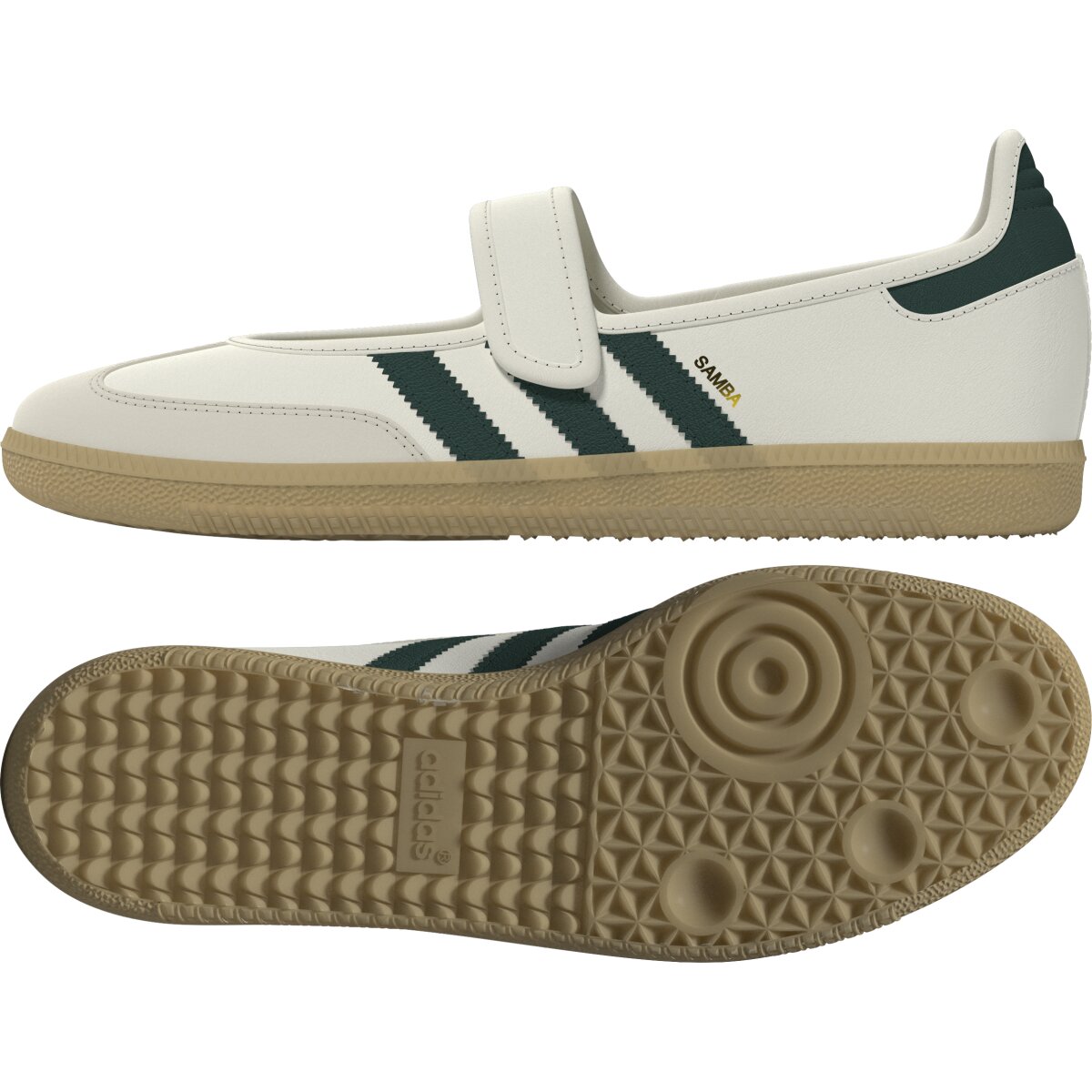 Sapatilhas Casual de Mulher Samba Jane W Branco-2