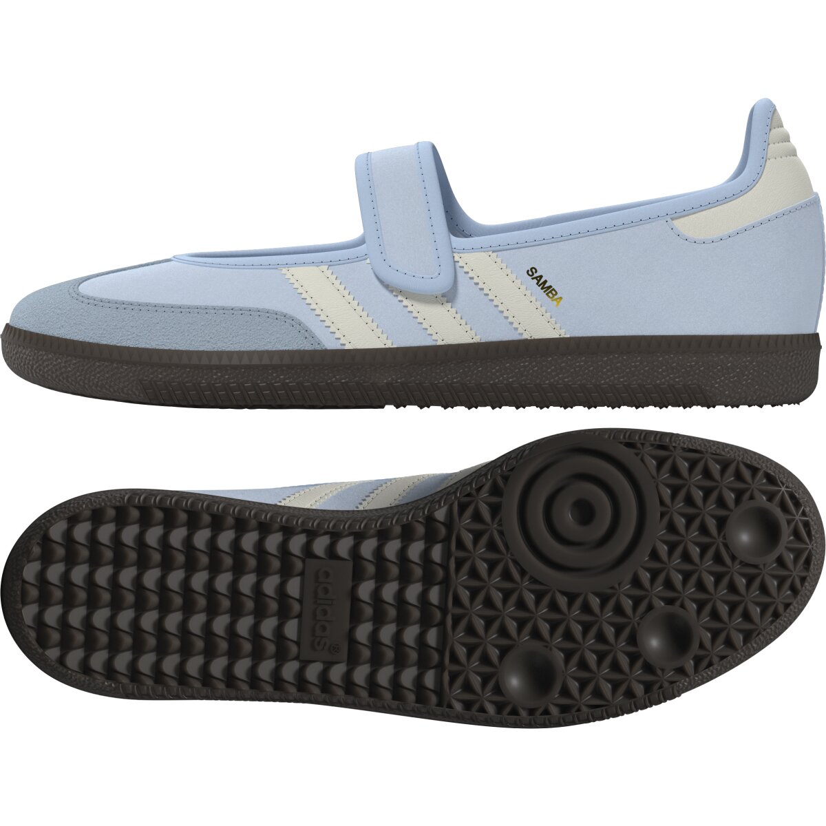 Sapatilhas Casual de Mulher Samba Jane W Azul-2