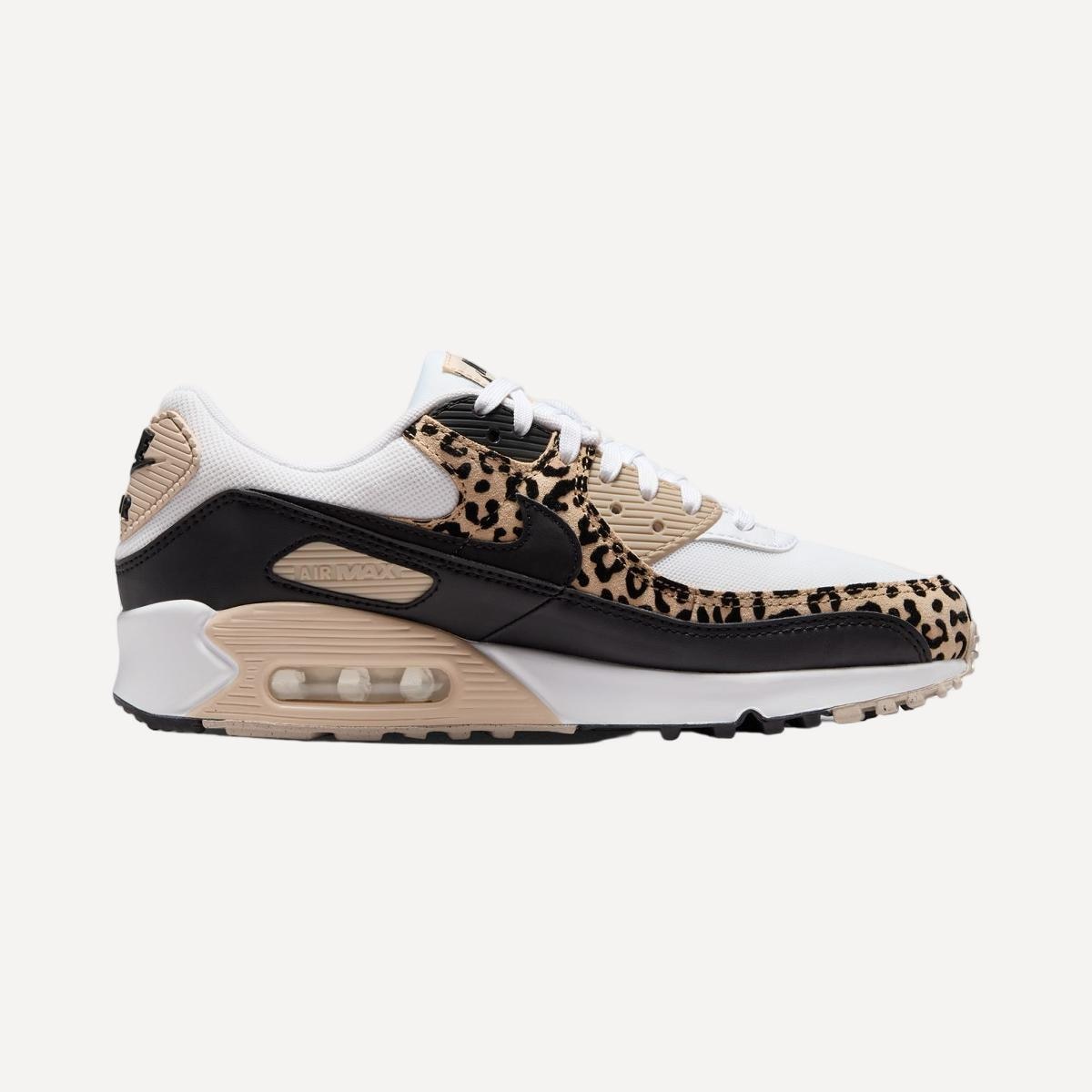 Sapatilhas Casual de Mulher WMNS Air Max 90 Branco-1