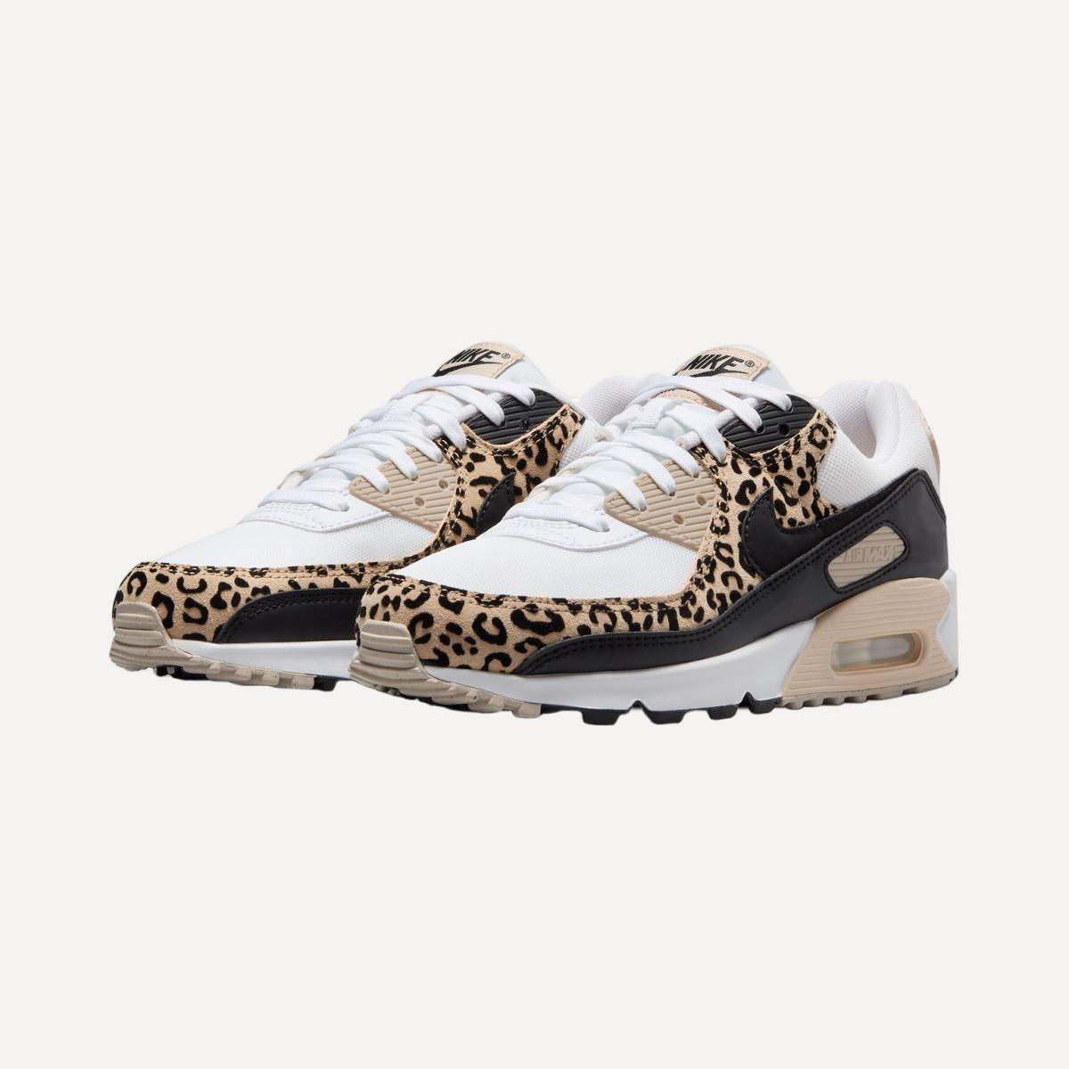 Sapatilhas Casual de Mulher WMNS Air Max 90 Branco-3