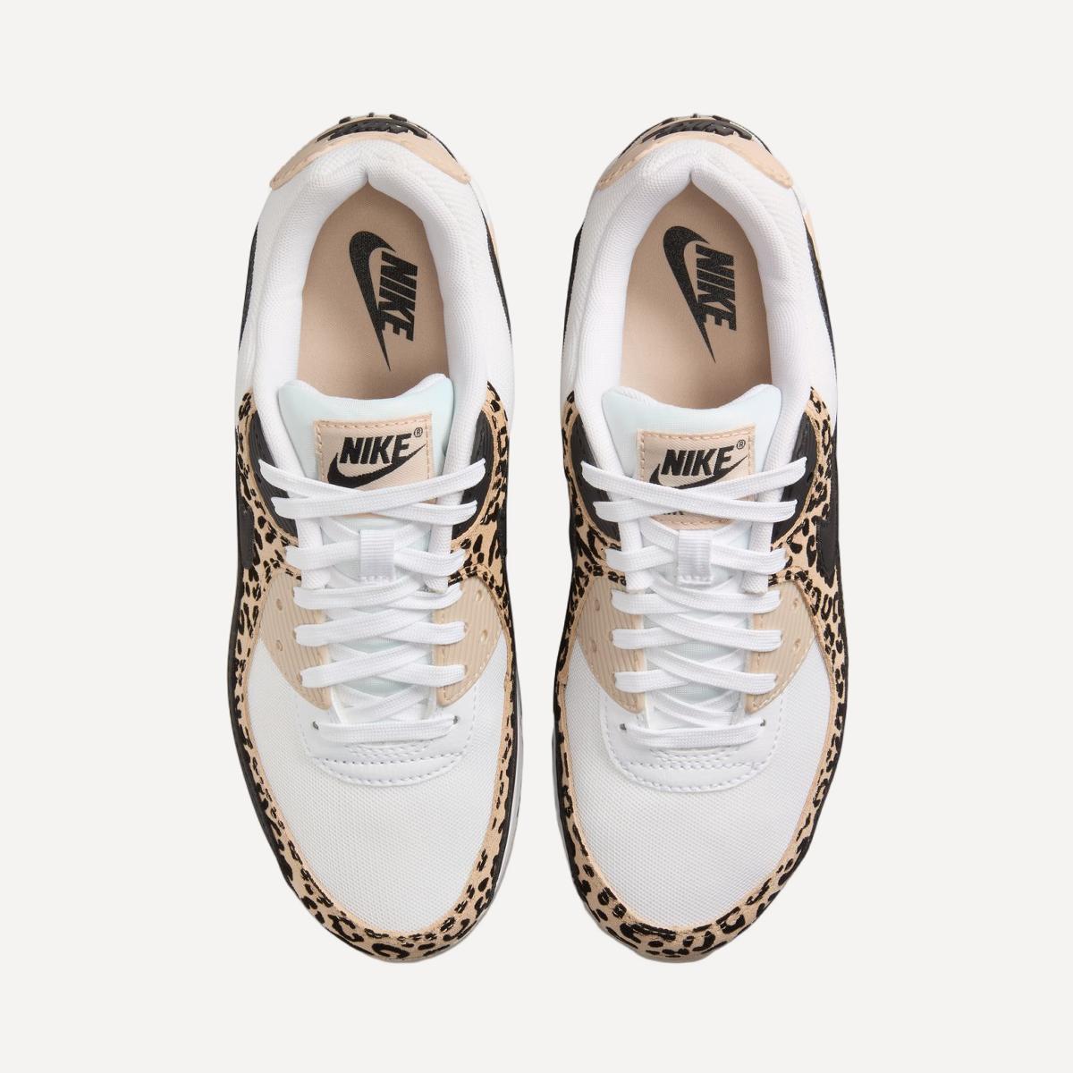 Sapatilhas Casual de Mulher WMNS Air Max 90 Branco-4