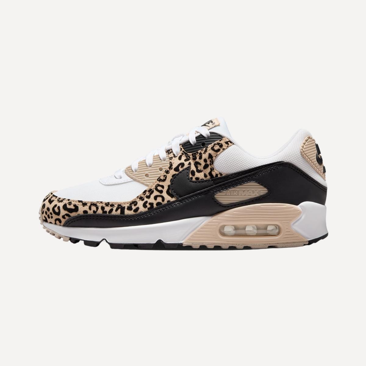 Sapatilhas Casual de Mulher WMNS Air Max 90 Branco-5