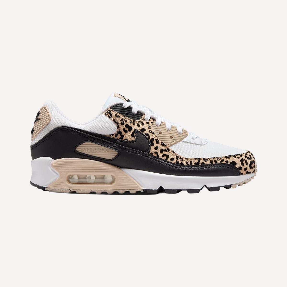 Sapatilhas Casual de Mulher WMNS Air Max 90 Branco-7
