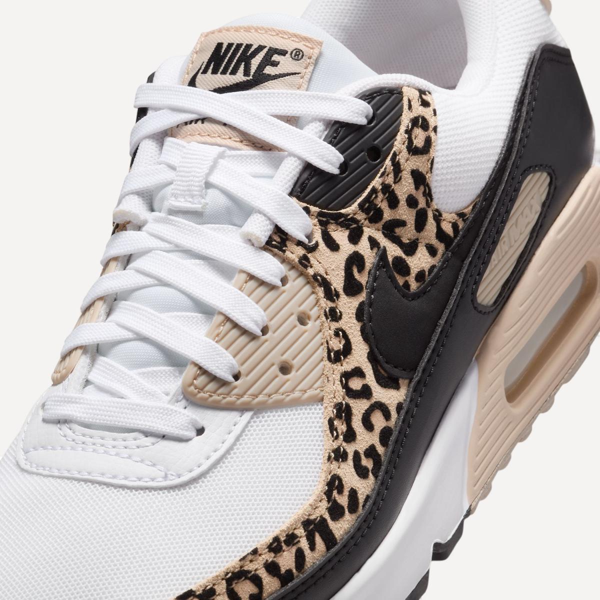 Sapatilhas Casual de Mulher WMNS Air Max 90 Branco-9