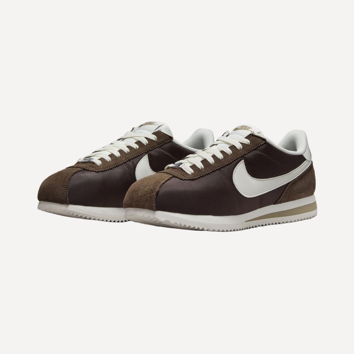 Sapatilhas Casual de Mulher Cortez Castanho-3