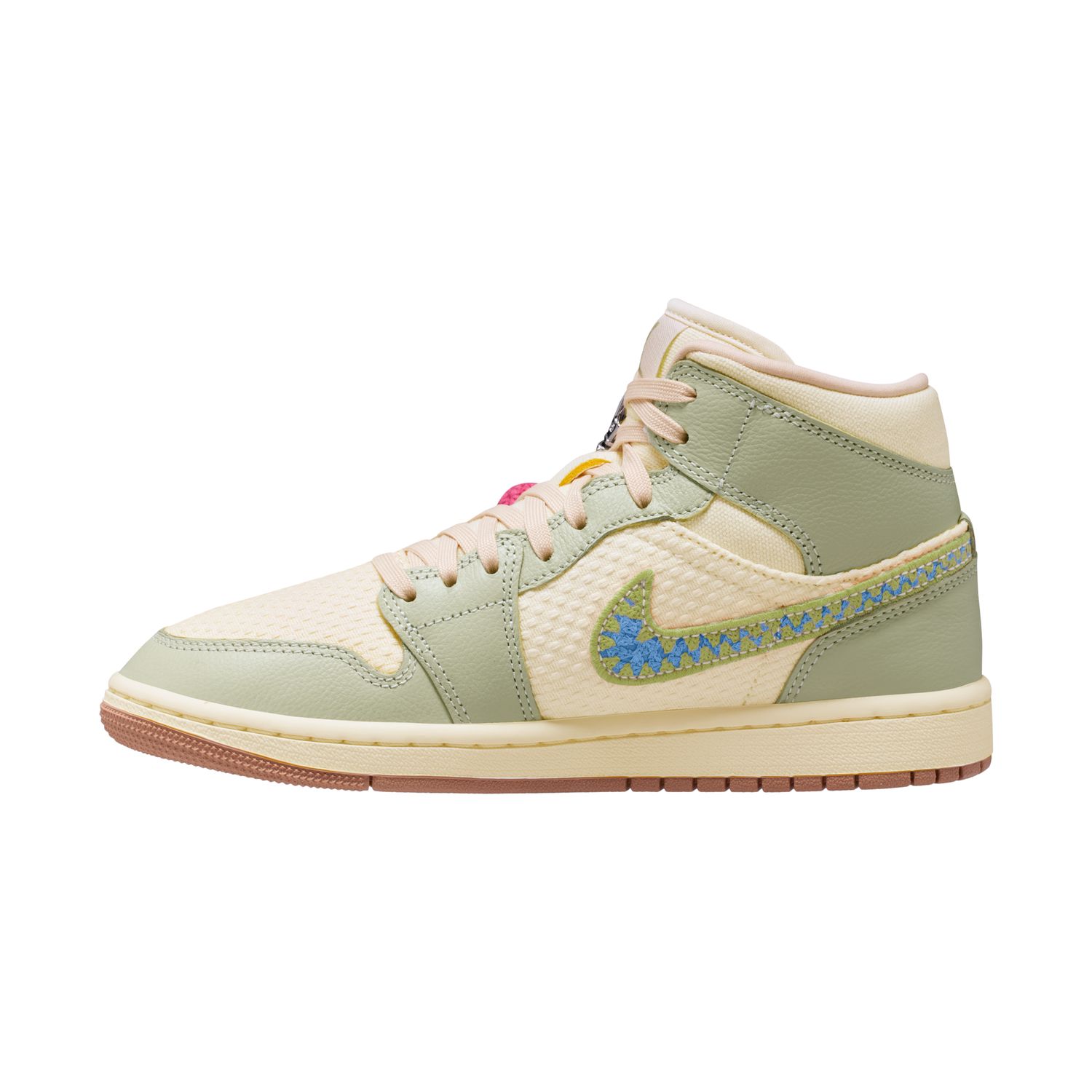 Sapatilhas Casual de Mulher WMNS Air Jordan 1 Mid SE Verde-2