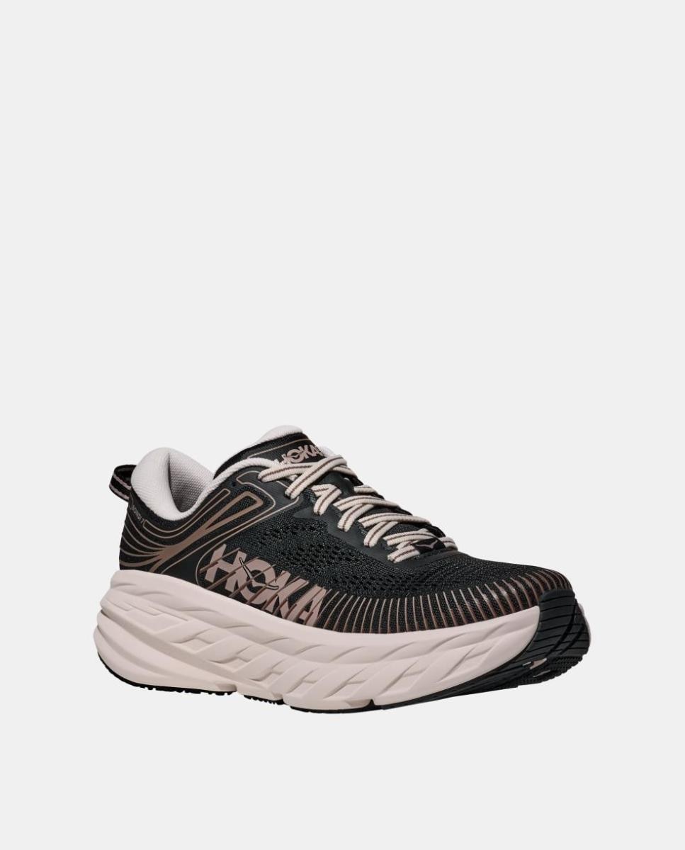 Sapatilha de Running de Mulher Bondi 7 Preto / Roxo-6