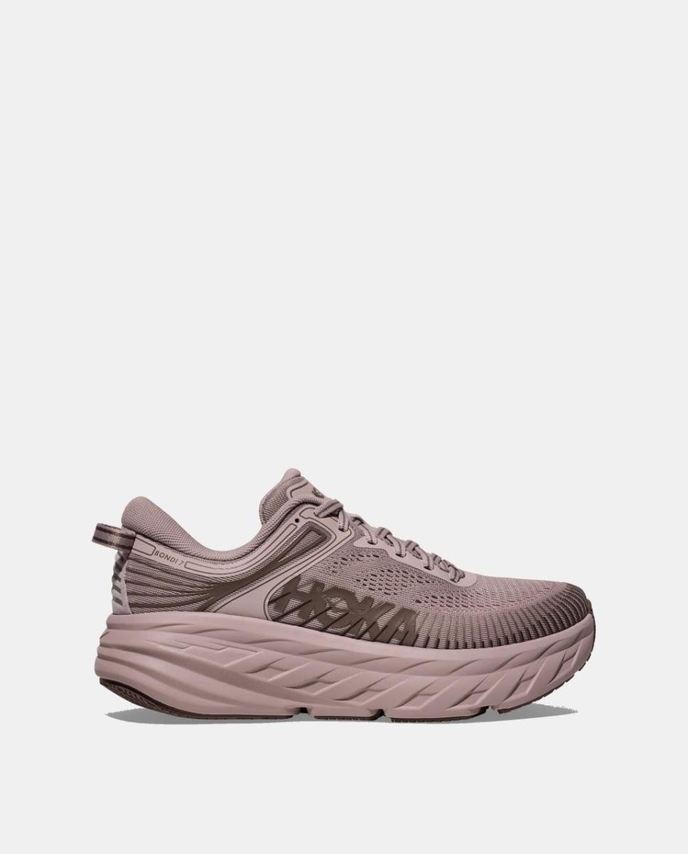 Imagen 0 de Hoka Zapatilla W Bondi 7 Para Mujer Negro / Morado