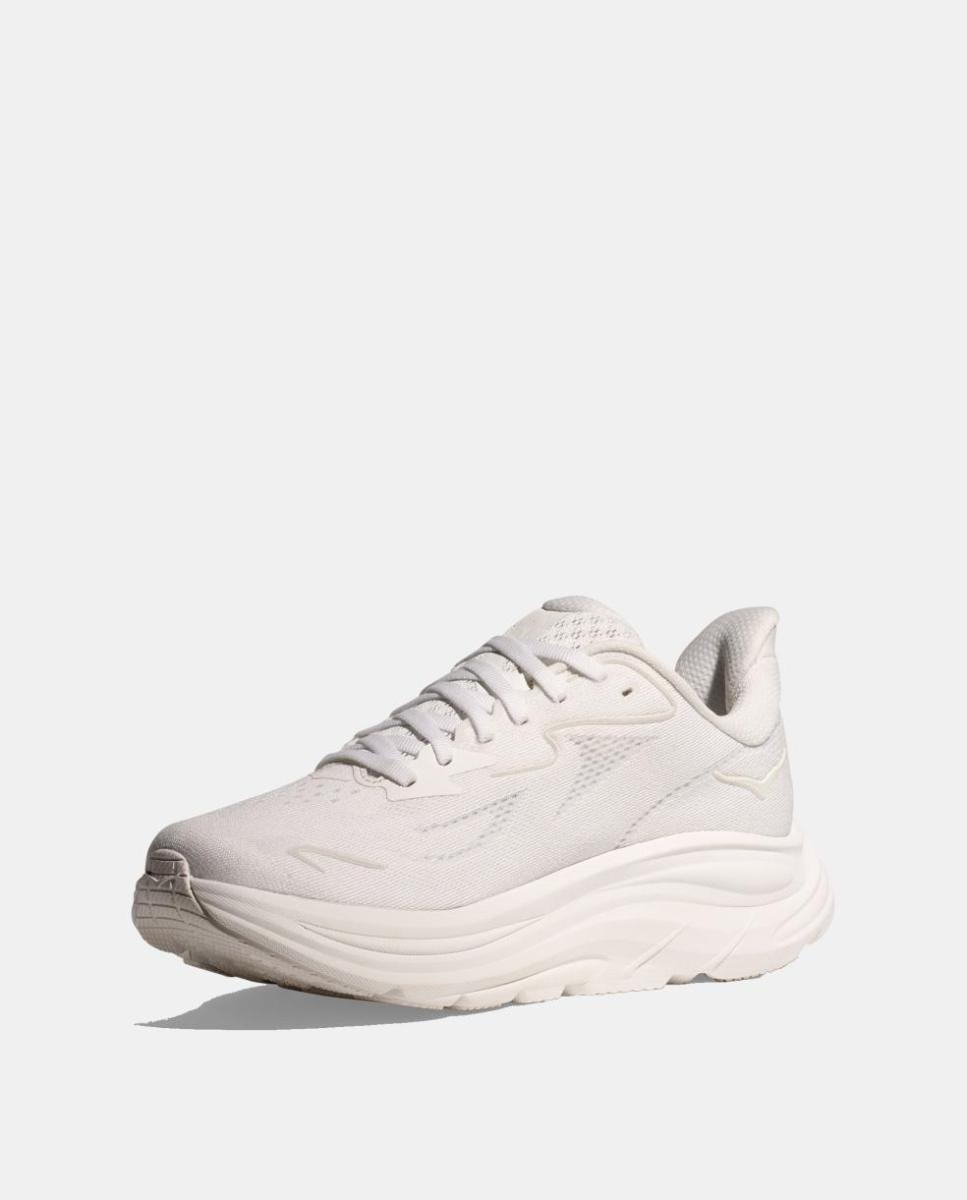Hoka Zapatilla W Clifton 10 Para Mujer - Blanco Blanco-3